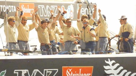 eam New Zealand celebrating its first America's Cup victory in 1995, illustrating the power of aligning every decision around a single performance objective.